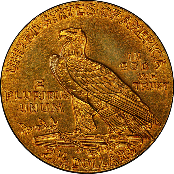 Picture of 1909 INDIAN $2.5 PR64 