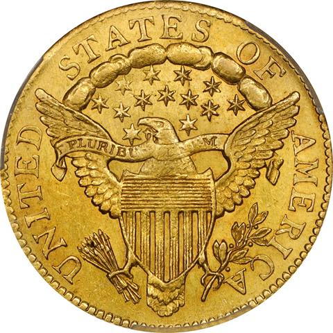 1805 DRAPED BUST $2.5 MS63