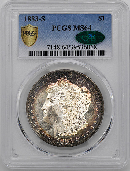 Picture of 1883-S MORGAN S$1 MS64 