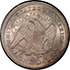 Picture of 1871 LIBERTY SEATED S$1, MOTTO MS64+ 