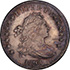 Picture of 1798/97 DRAPED BUST 10C, 16 STARS REVERSE MS64 
