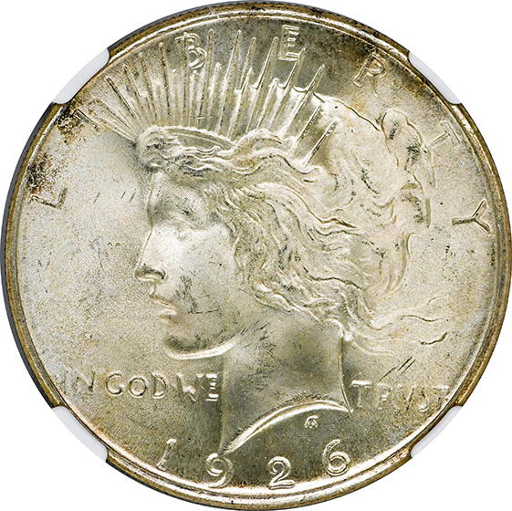 Picture of 1926-S PEACE $1 MS66+ 