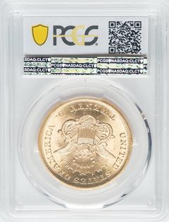 Picture of 1865 LIBERTY HEAD $20 MS65 