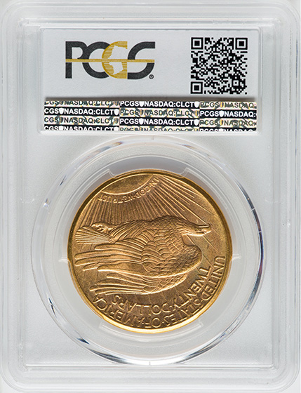 Picture of 1924-D ST. GAUDENS $20 MS65 