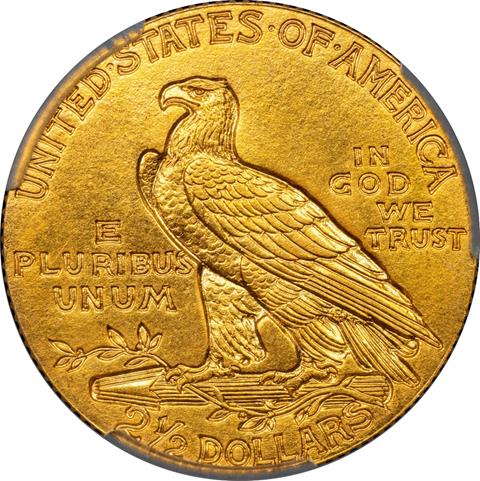 Picture of 1909 INDIAN $2.5 PR65 