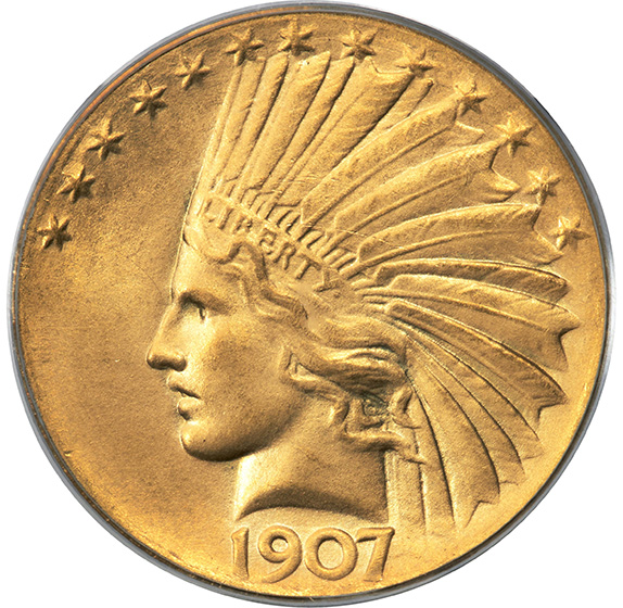 1907 INDIAN $10
