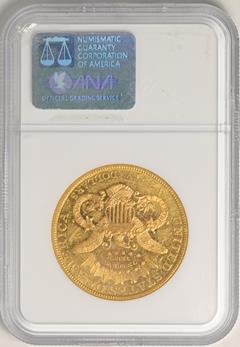 Picture of 1885 LIBERTY HEAD $20 AU58 