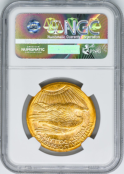 Picture of 1927-S ST. GAUDENS $20 MS63 