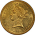 Picture of 1843-O LIBERTY HEAD $10 MS60 