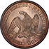 Picture of 1859 LIBERTY SEATED 50C, NO MOTTO MS66+ 