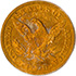 Picture of 1871-CC LIBERTY $5 AU55 