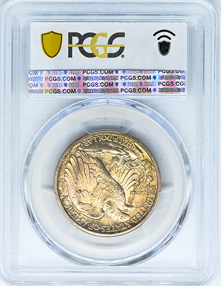 Picture of 1916-S WALKING LIBERTY 50C MS66 