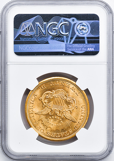 Picture of 1856-S LIBERTY HEAD $20 MS64 