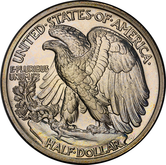 Picture of 1936 WALKING LIBERTY 50C PR67+ 