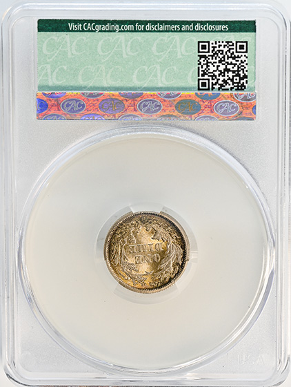Picture of 1864-S LIBERTY SEATED 10C MS66 