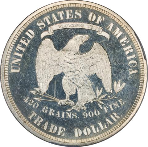 Picture of 1878 TRADE T$1 PR64+ Deep Cameo