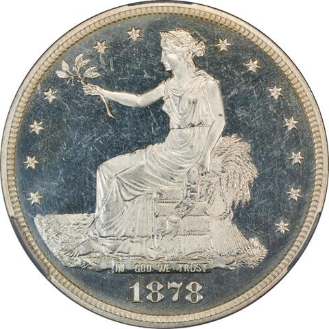 Picture of 1878 TRADE T$1 PR64+ Deep Cameo