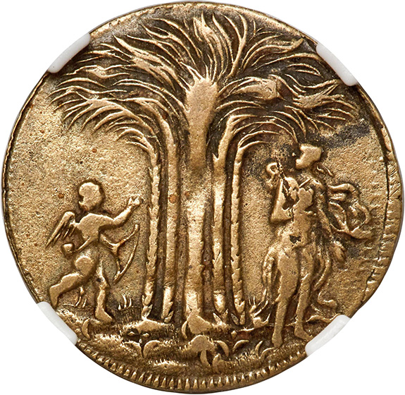 Picture of NEW YORKE BRASS TOKEN AU50 