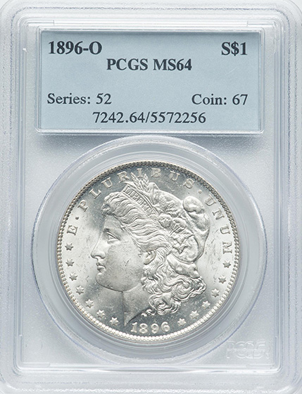 Picture of 1896-O MORGAN S$1 MS64 