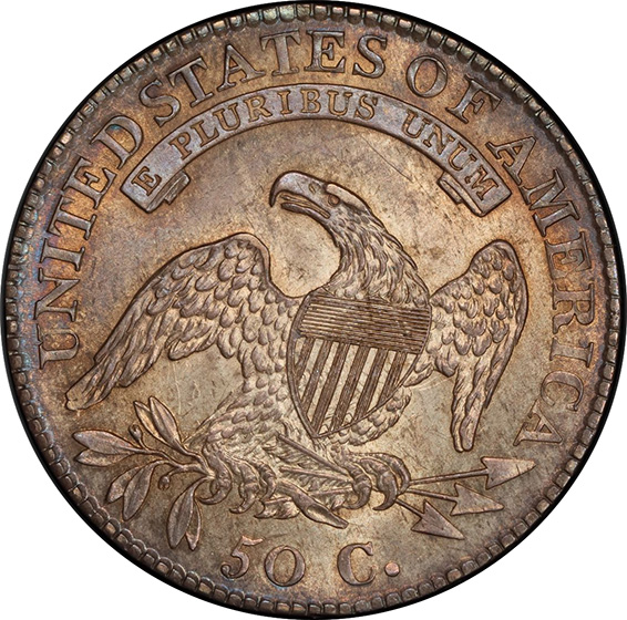 Picture of 1815/2 CAPPED BUST 50C MS65 