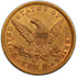 Picture of 1863-S LIBERTY HEAD $10 AU53 