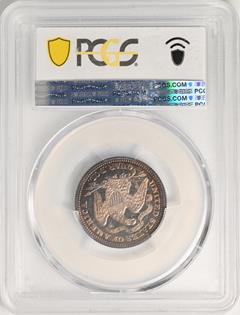 Picture of 1869 LIBERTY SEATED 25C, MOTTO PR66 