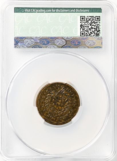 Picture of 1793 LIBERTY CAP 1/2, TYPE 1 FACING LEFT XF40 Brown
