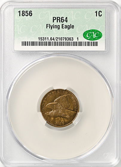 Picture of 1856 FLYING EAGLE 1C PR64 