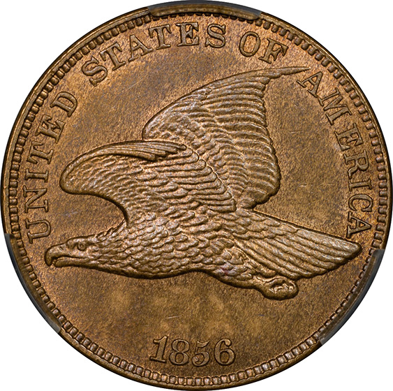 Picture of 1856 FLYING EAGLE 1C PR64 