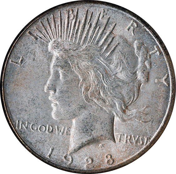 Picture of 1928-S PEACE $1 MS65 