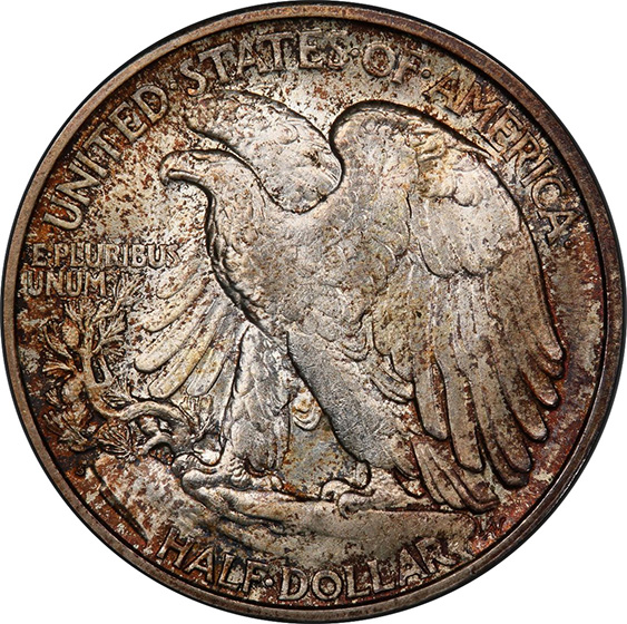 Picture of 1918-S WALKING LIBERTY 50C MS65 