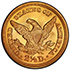 Picture of 1870-S LIBERTY HEAD $2.5 MS63+ 