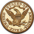 Picture of 1896 LIBERTY $5 PR66+ Deep Cameo