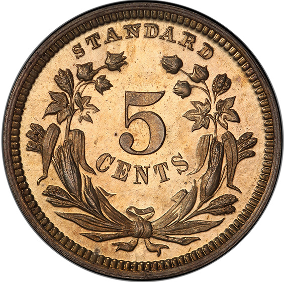 Picture of 1870 STANDARD H10C J-810 PR65 Cameo