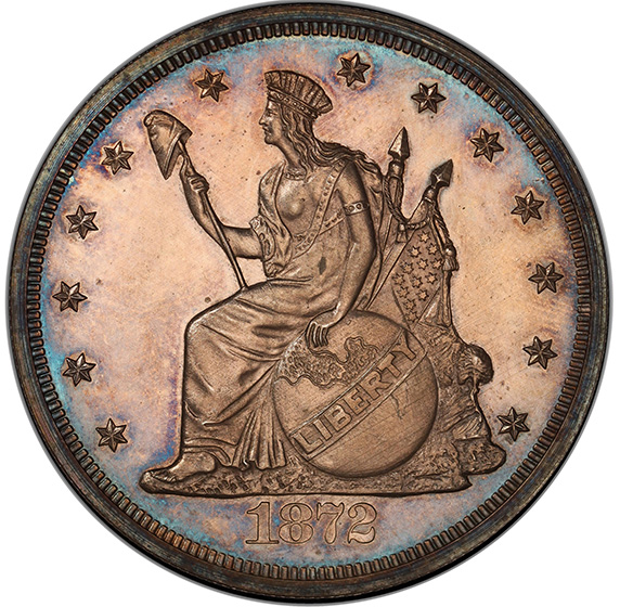 Picture of 1872 T$1 J-1214 PR65 