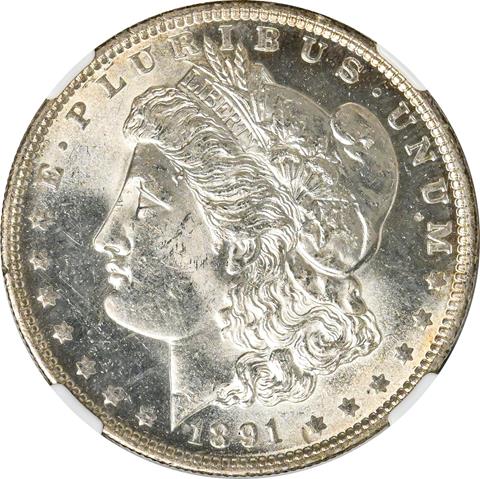 Picture of 1891-O MORGAN S$1 MS64 