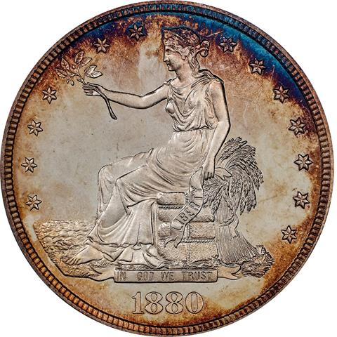 Picture of 1880 TRADE T$1 PR68 Cameo