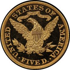 Picture of 1897 LIBERTY $5 PR66 Deep Cameo