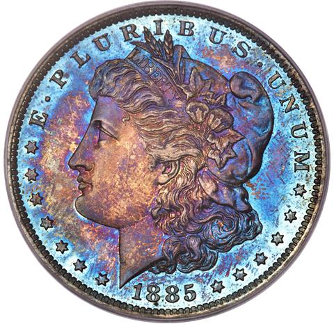 Picture of 1885 S$1 J-1747 PR66 