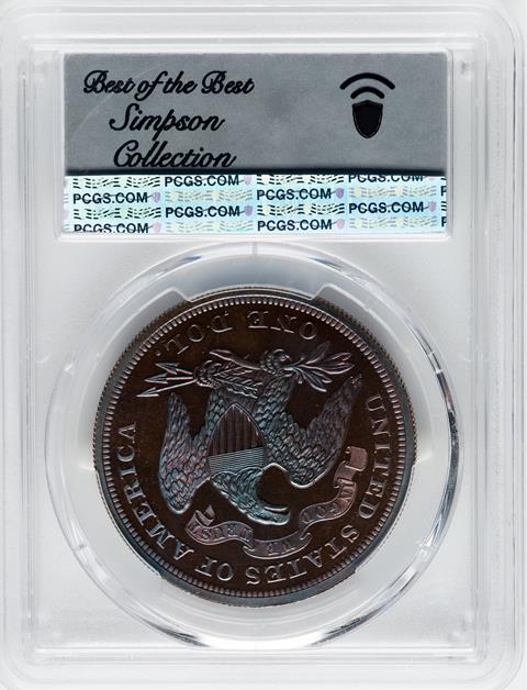 Picture of 1863 S$1 J-346 PR67 Red Brown