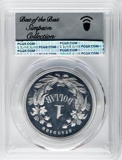 Picture of 1871 $1 J-1137 PR66 Deep Cameo