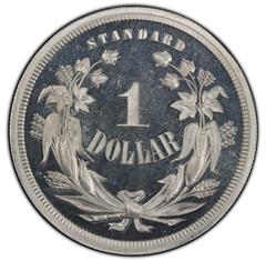 Picture of 1871 $1 J-1137 PR66 Deep Cameo