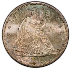 Picture of 1874-S LIBERTY SEATED 50C, ARROWS MS66+ 