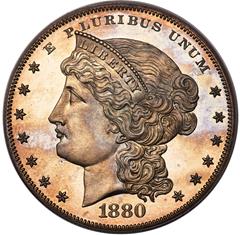 Picture of 1880 S$1 J-1645 PR66 