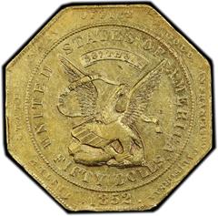 Picture of 1852 887 ASSAY $50 AU58 
