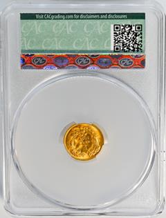 Picture of 1874 GOLD G$1, TYPE 3 MS68 