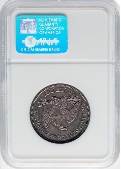 Picture of 1854 LIBERTY SEATED 50C, ARROWS PR64 