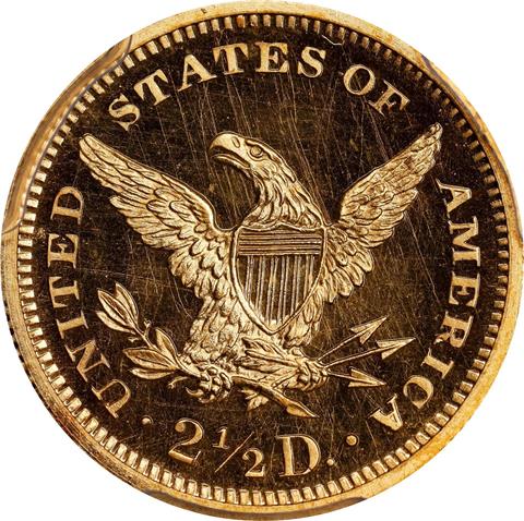 1878 LIBERTY HEAD $2.5 PR65 DCAM