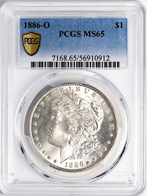 Picture of 1886-O MORGAN S$1 MS65 