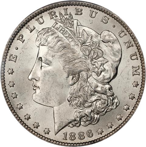 Picture of 1886-O MORGAN S$1 MS65 